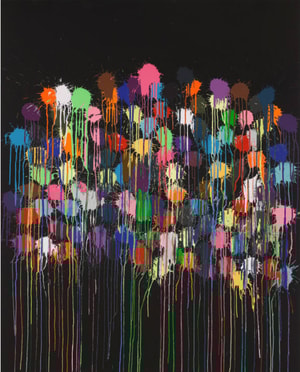 Ian Davenport - Colour Splat Bang