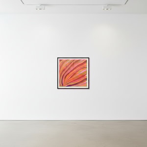 Ian Davenport - Red and Orange Flow