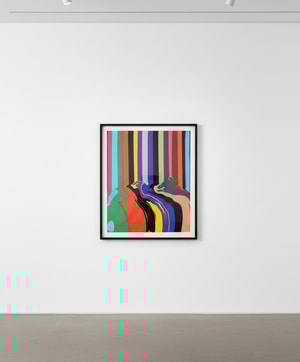 Ian Davenport - Tra-la-la (Black)