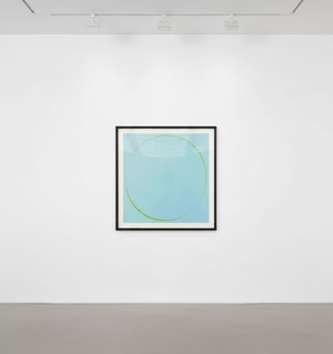 Ian Davenport - Turquoise, Green, Turquoise