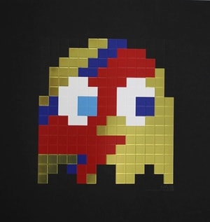 Invader - Aladdin Sane (Gold)