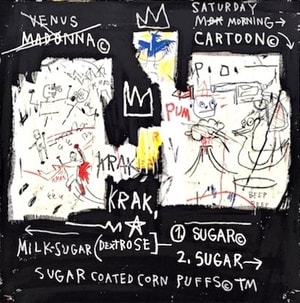 Jean-Michel Basquiat - A Panel of Experts, from Superhero Portfolio
