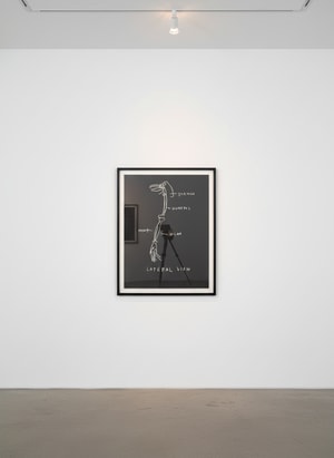 Jean-Michel Basquiat - Lateral View, from Anatomy