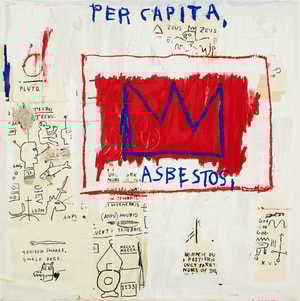Jean-Michel Basquiat - Per Capita, from Portfolio I