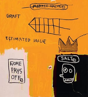 Jean-Michel Basquiat - Rome Pays Off, from Portfolio II