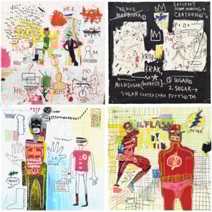 Jean-Michel Basquiat - Superhero Portfolio