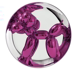 Jeff Koons - Balloon Dog (Magenta)