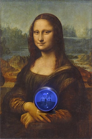Jeff Koons - Gazing Ball (Da Vinci Mona Lisa)