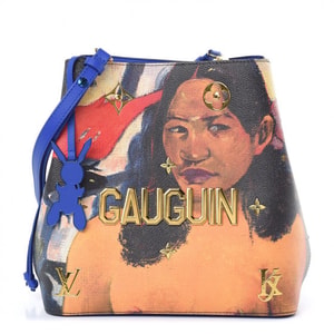 Jeff Koons - Louis Vuitton x Jeff Koons NeoNoe Handbag Limited Edition Jeff Koons Gauguin Print Canvas