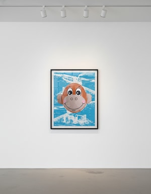 Jeff Koons - Monkey Train (Supreme)