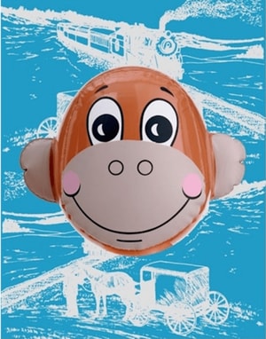 Jeff Koons - Monkey Train