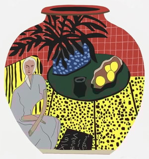 Jonas Wood - Matisse Pot 4