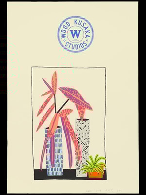 Jonas Wood - Notepad Doodle III (State 1)