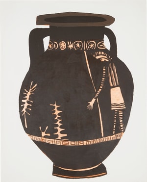 Jonas Wood - Untitled (Pot)