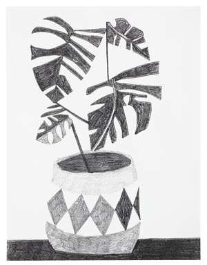 Jonas Wood - Untitled (xerox)