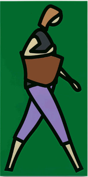 Julian Opie - Big Bag