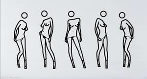 Julian Opie - Bijou Gets Undressed 4