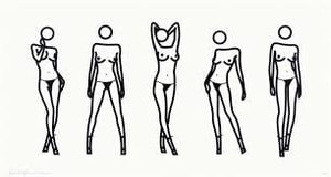 Julian Opie - Bijou Gets Undressed 5