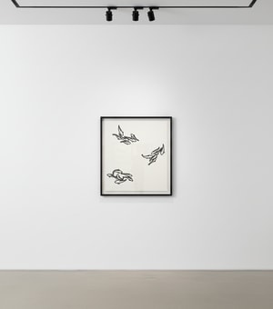 Julian Opie - Carp 2 , Carp 1 , Carp 3 , from Nature Set