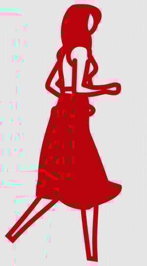 Julian Opie - Colored Runners 2