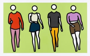 Julian Opie - Dance Synched 2