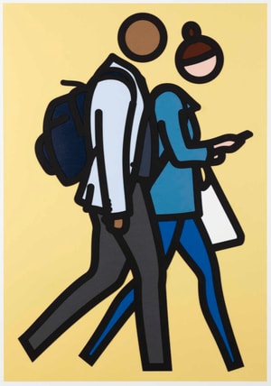 Julian Opie - New York Couple 1