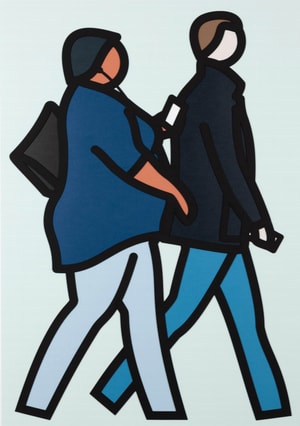 Julian Opie - New York Couple 2