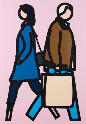 Julian Opie - New York Couple 3