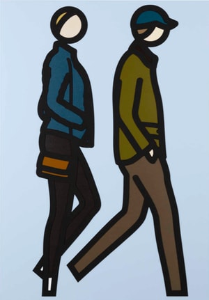 Julian Opie - New York Couple 4