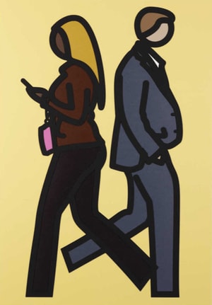 Julian Opie - New York Couple 5