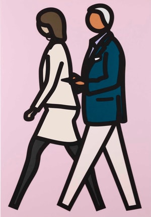 Julian Opie - New York Couple 7
