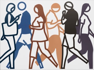 Julian Opie - Old Street August 12