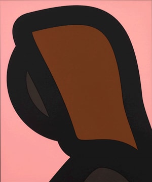 Julian Opie - Paper Head 1