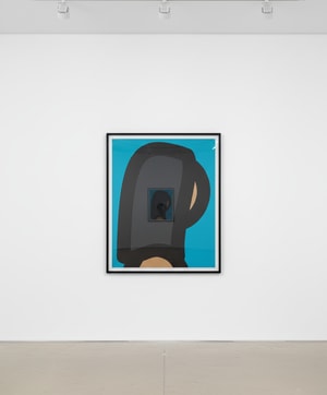 Julian Opie - Paper Head 2