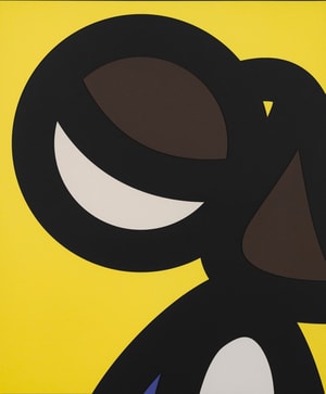 Julian Opie - Paper Head 5