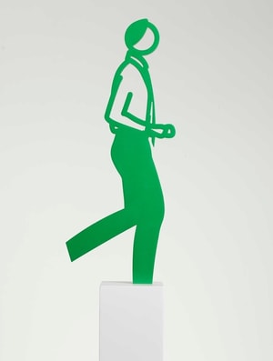 Julian Opie - Running People (Tim)