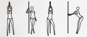 Julian Opie - Shahnoza 4