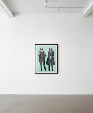 Julian Opie - Standing Couples 3