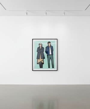 Julian Opie - Standing Couples 6