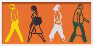 Julian Opie - Street 1