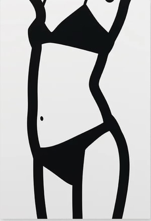 Julian Opie - Suzanne (front) 1