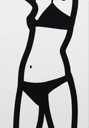 Julian Opie - Suzanne  (front) 4