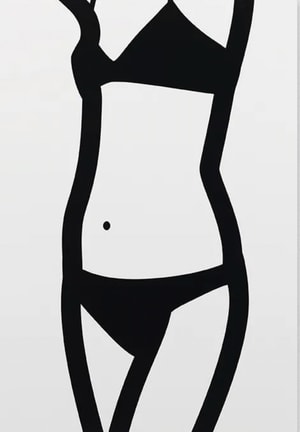 Julian Opie - Suzanne (front) 7