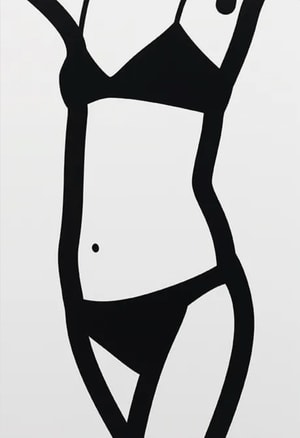 Julian Opie - Suzanne (front) 9