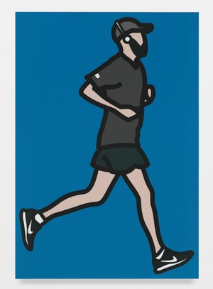 Julian Opie - Taxi Driver Running