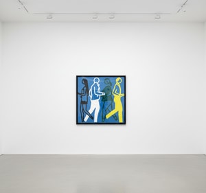 Julian Opie - Teresa John Amy Tim