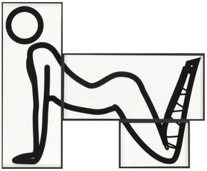 Julian Opie - This Is Shahnoza (In 3 Parts) No. 7