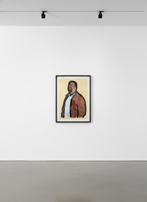 Julian Opie - Tourist With Beard