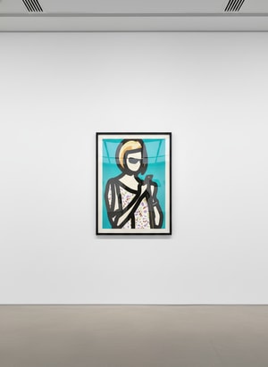 Julian Opie - Tourist With Blouse