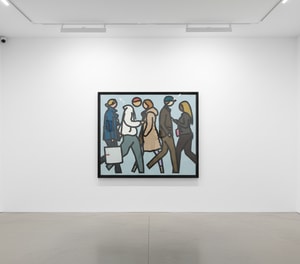 Julian Opie - Walking In New York 1